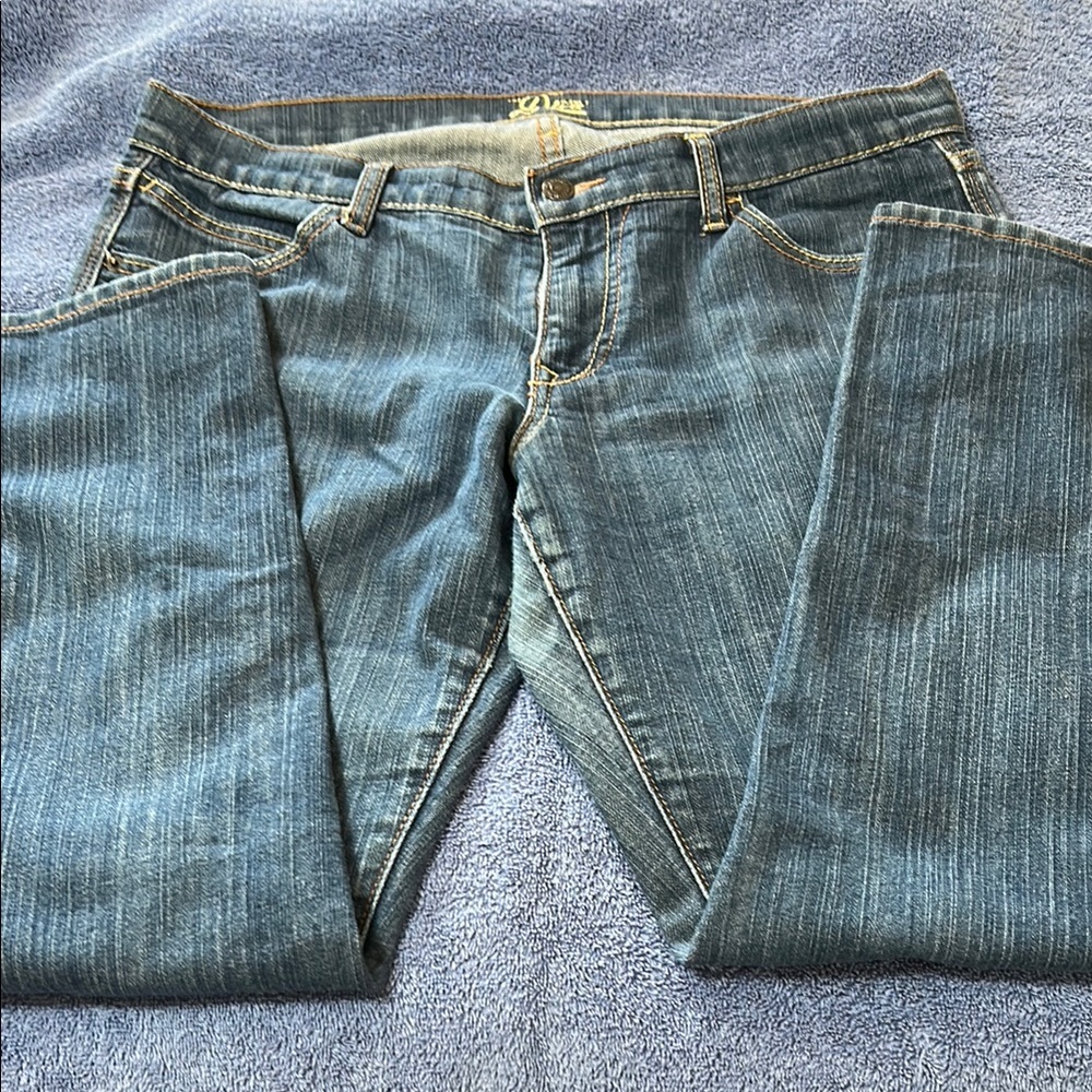 Old Navy Blue Straight Leg Jeans